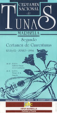 Cartel 1994 Cuarentuna Marbella