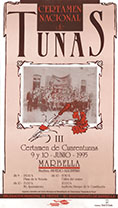 Cartel 1995 Cuarentuna Marbella
